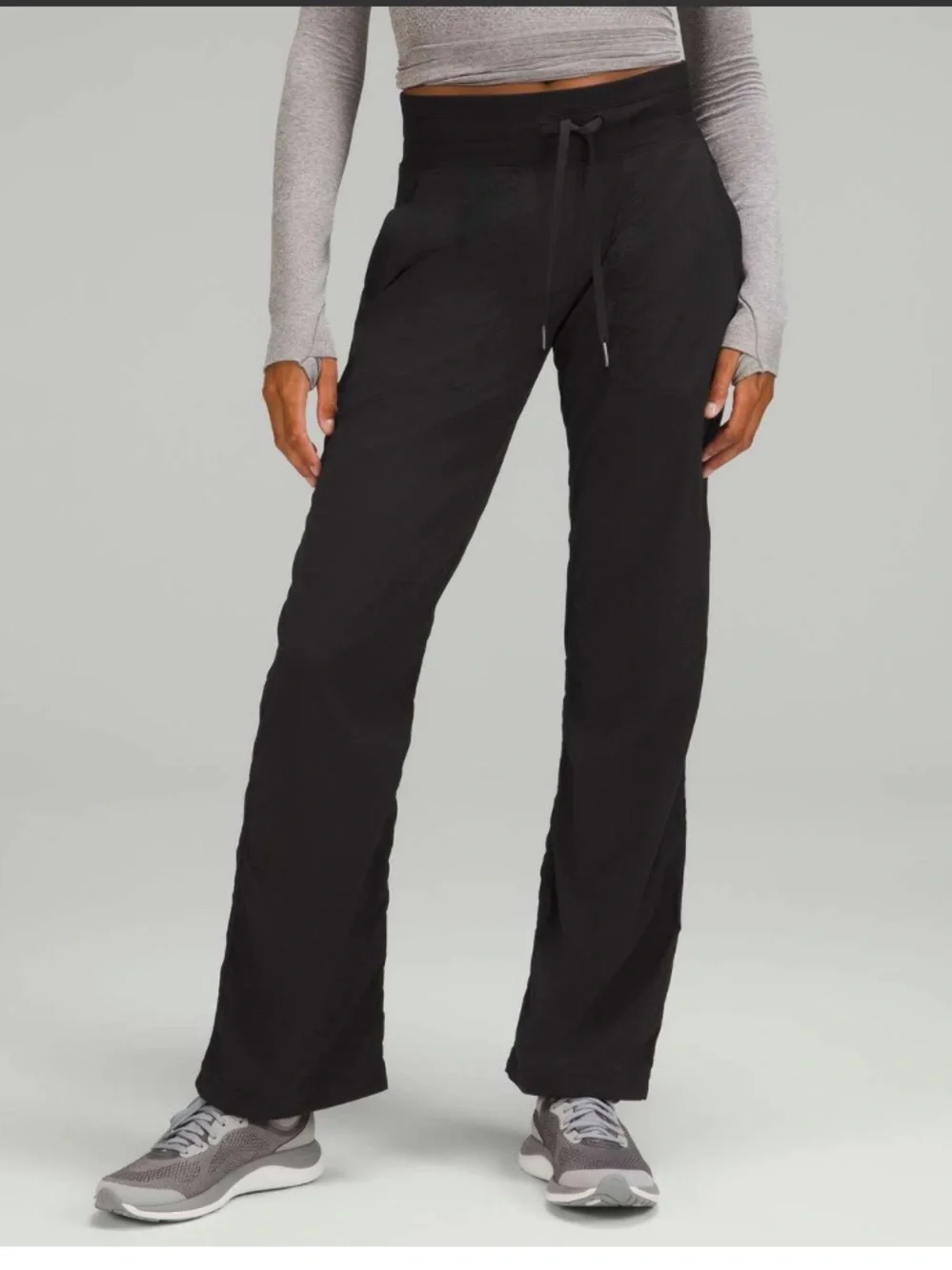 lululemon athletica Dance Studio Mid-Rise Pants, Size 4, Black